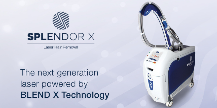 SplendorX laser hair removal machine