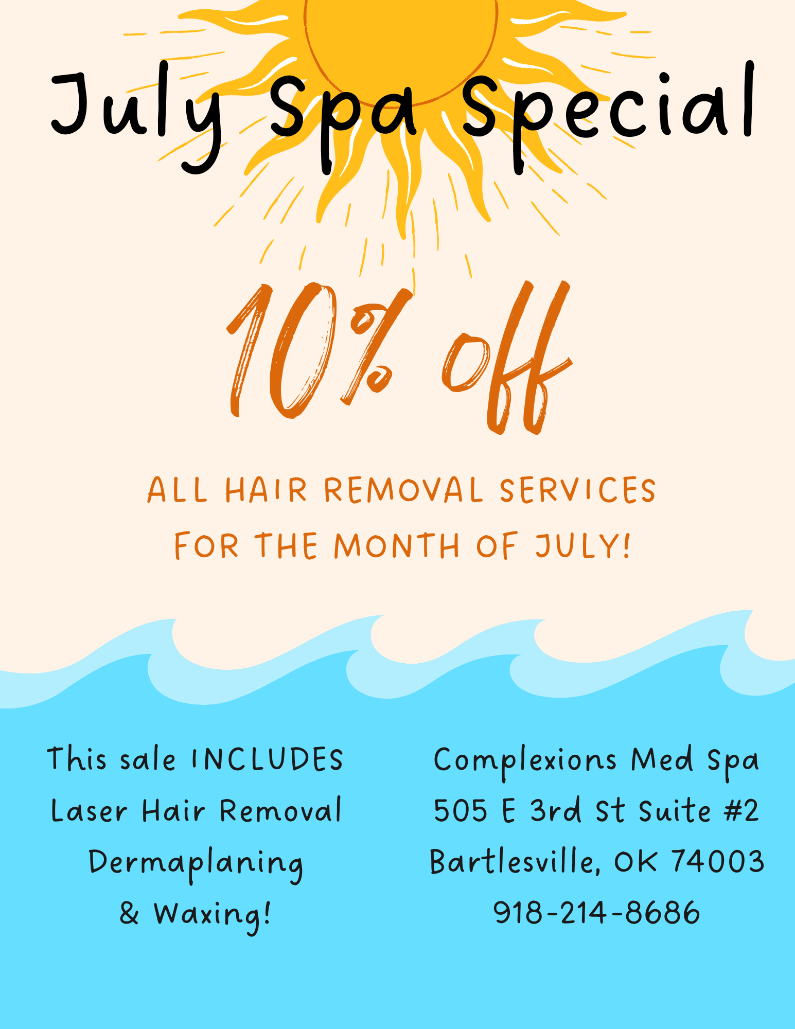 Monthly Special Laser Hair Removal 